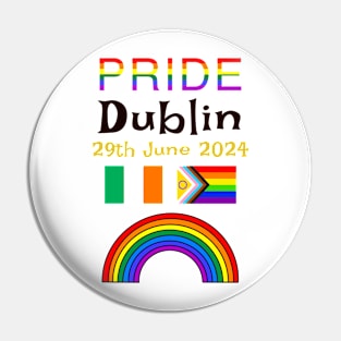 Pride Dublin Ireland 2024 Pin
