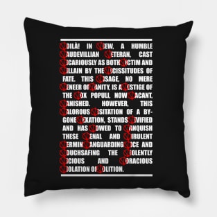 Guy Fawkes Speech Pillow