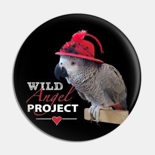 Wild Angel Project-white type Pin