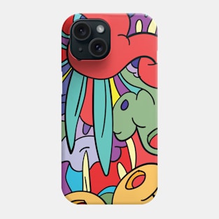 Cartoon Doodle Phone Case