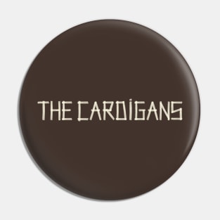 The Cardigans - Paper Tape Pin