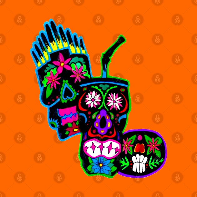 Day of the Dead Food Team by Art of V. Cook