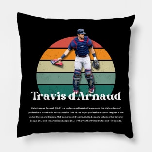 Travis d'Arnaud Vintage Vol 01 Pillow