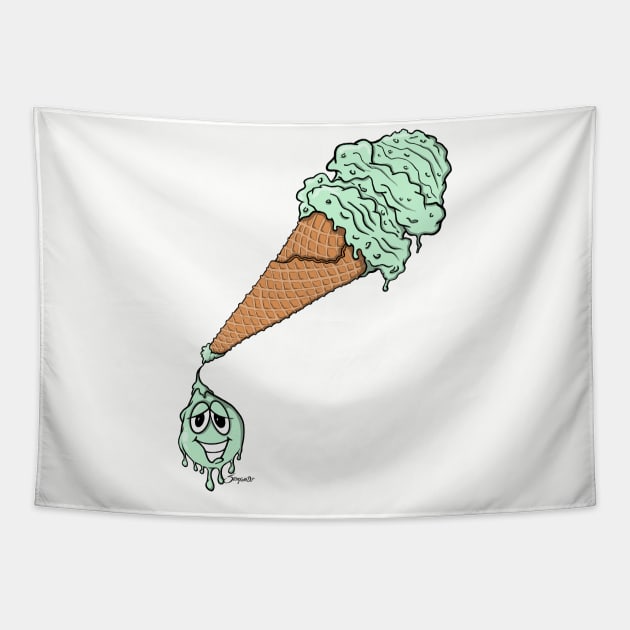 ICE CREAM LOVER Tapestry by ScottyGaaDo