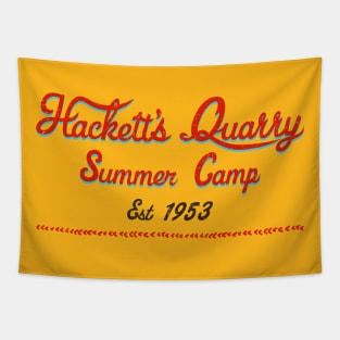 The Quarry. Hackett's Quarry Summer Camp Est 1953 Tapestry