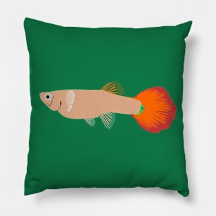 Female Guppy Pillow