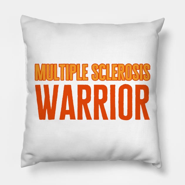 Multiple Sclerosis Pillow by HobbyAndArt