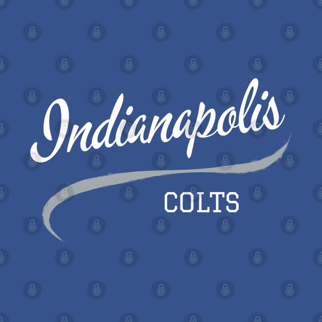 Colts Retro by CityTeeDesigns