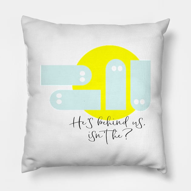 Pacman re-imagined Pillow by Nada's corner