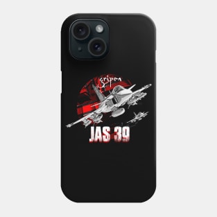 Gripen JAS-39 Swedish Fighterjet Phone Case