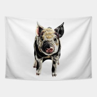 Piglet illustration Tapestry