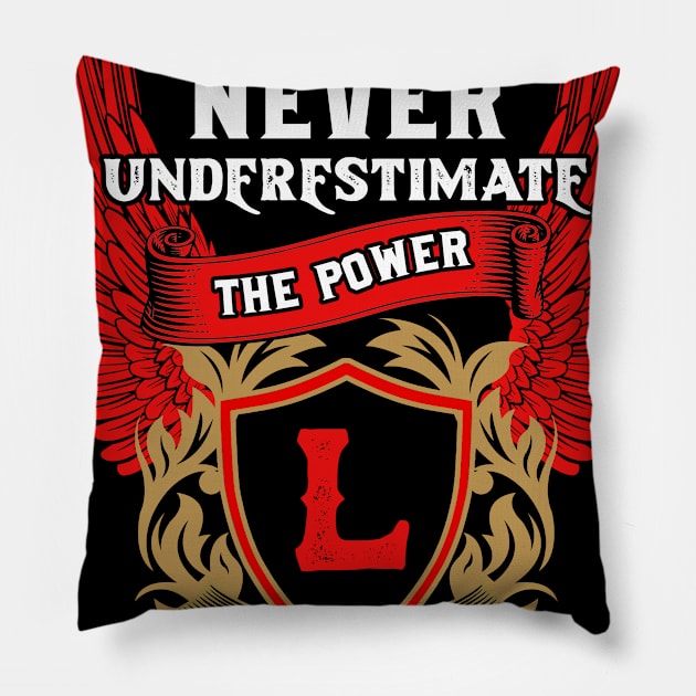 Never Underestimate The Power Linda - Linda First Name Tshirt Funny Gifts Pillow by dmitriytewzir