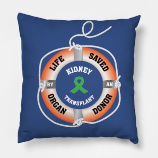 Life Saved by an Organ Donor Ring Buoy Kidney Pillow