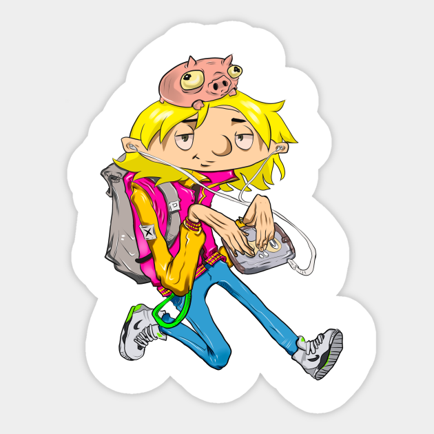 Hey Arnold! - Hey Arnold Cartoon Arnold - Sticker | TeePublic Hey Arnold! - Hey Arnold Cartoon Arnold - Sticker | TeePublic