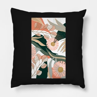 Green Floral Celestes Studio© Pillow