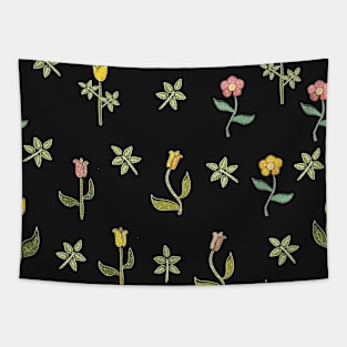 Floral Pattern Tapestry