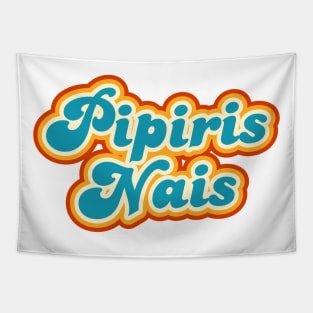 Pipiris Nais - retro design Tapestry