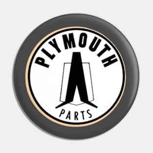 Plymouth Car Parts Pin