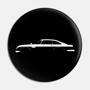 Aston Martin DB5 Silhouette Pin