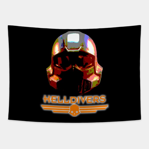HELLDIVERS Tapestry by Mono oh Mono