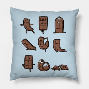 Chocolate Yoga Pillow