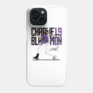 Charlie Blackmon Colorado Swing Phone Case