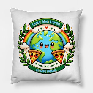 Love the Earth It has Pizza Pillow