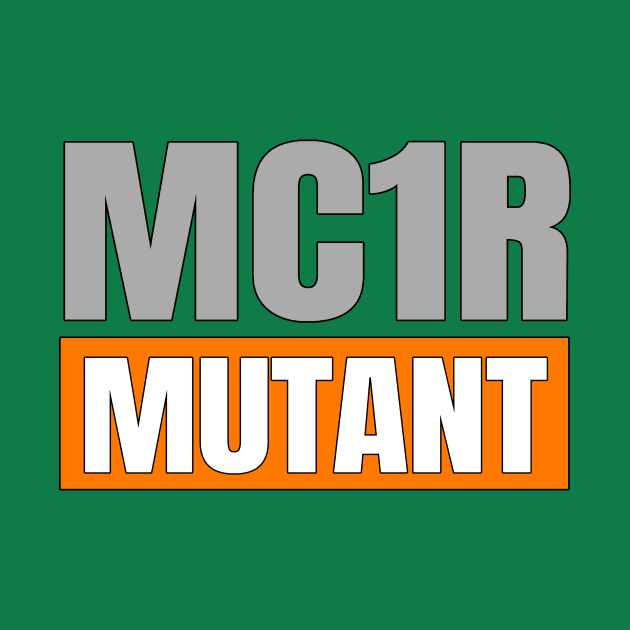 MC1R Mutant Redhead Red Hair Ginger St. Patrick's Day Gift by JohnnyxPrint