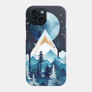 Winter Mountains Phone Case