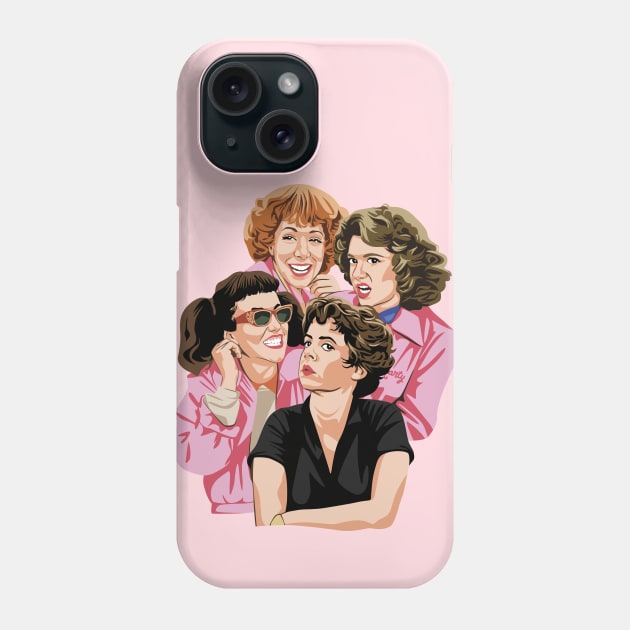 Pink Ladies Phone Case by Tiro1Linea