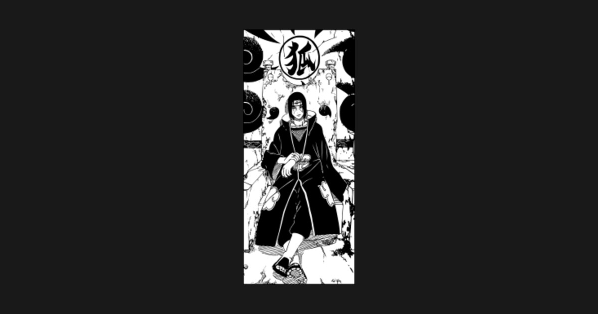 Itachi Uchiha Anime Manga Naruto 4 - Itachi Uchiha - Mask | TeePublic