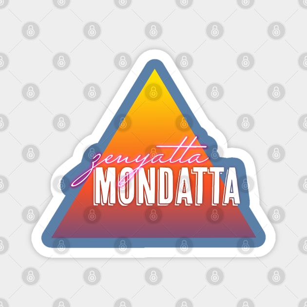 Zenyatta Mondatta Retro Magnet by pineapplesplit