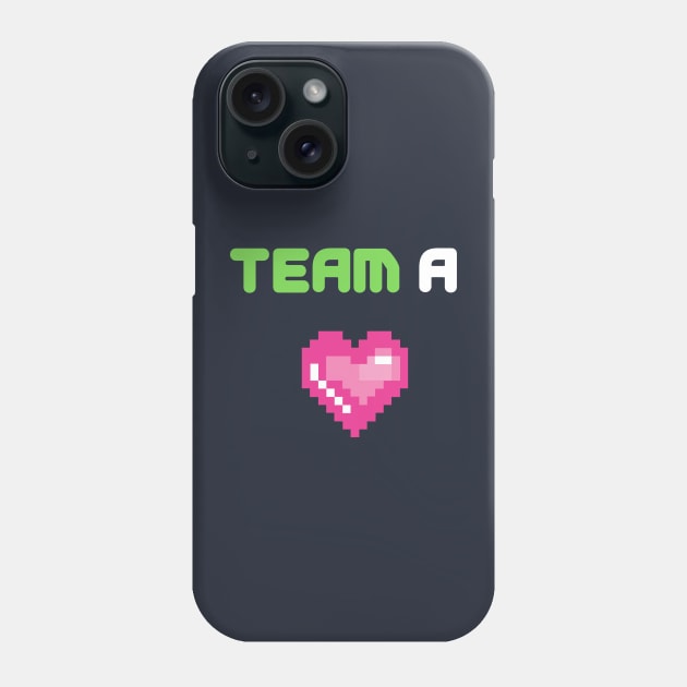 TEAM A Phone Case by FASHION GRAVEYARD