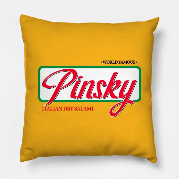 Salute Your Shorts - Pinsky Salami Pillow by The90sMall
