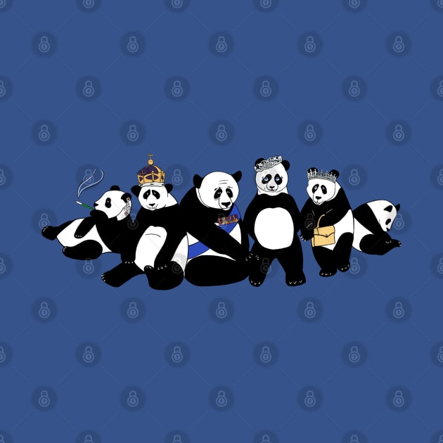 Royal Pandas by saracrump