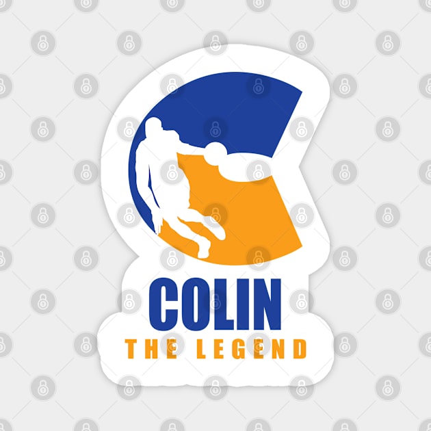 Colin Custom Player Basketball Your Name The Legend Magnet by Baseball Your Name