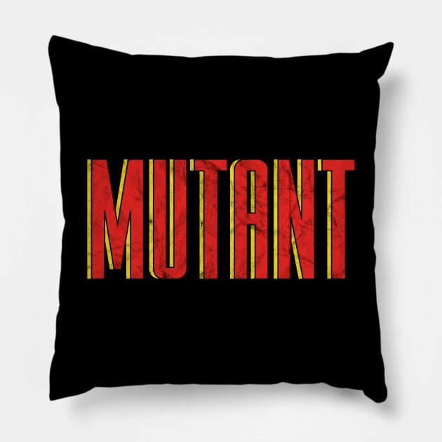 Mutant Pillow by lorocoart