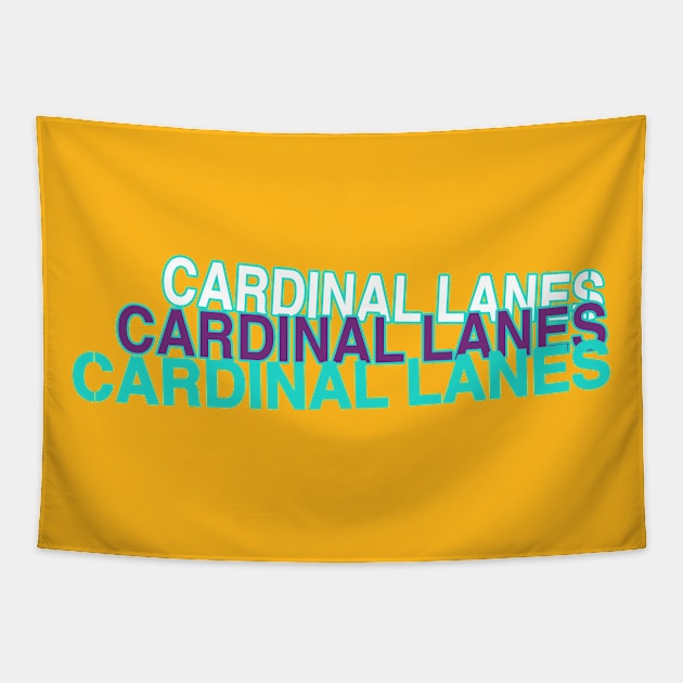 Cardinal Lanes Tapestry by Wolfmans Got Nards