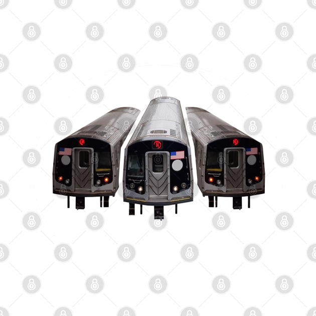 NYC Subway: New Tech Trains by Laybov