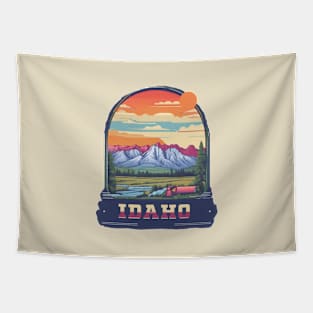 Idaho Vintage Design Tapestry