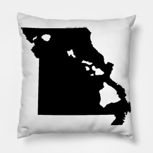 Missouri and Hawai'i Roots by Hawaii Nei All Day Pillow