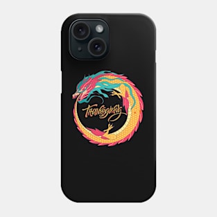 Thanksgiving chinese dragon Phone Case