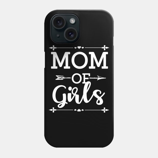 mom of girls Phone Case by MaikaeferDesign