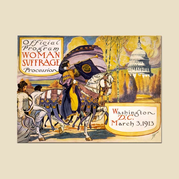 Women's March On Washington - Women's Suffrage - Votes For Women by maryhiroseartworks