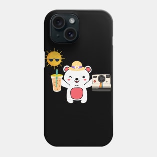 Bear Photographer Phone Case