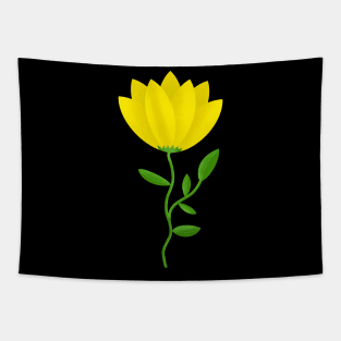 Yellow flower Tapestry