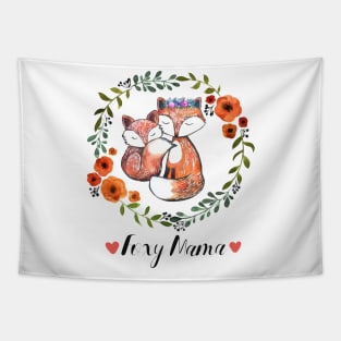 Foxy Mama Tapestry