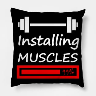 Installing Muscles Pillow