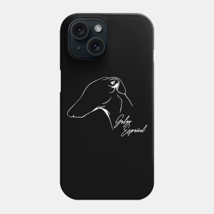 Proud Galgo Espanol profile dog lover sighthound gift Phone Case