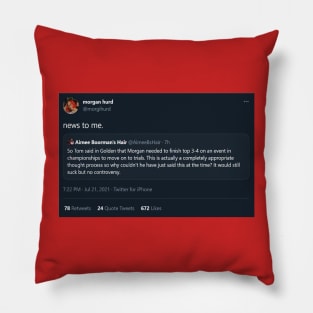 news to me Pillow